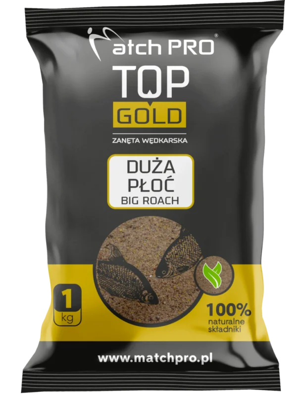 ZANĘTA TOP GOLD DUŻY PŁOĆ MatchPro 1kg Darmowy zwrot