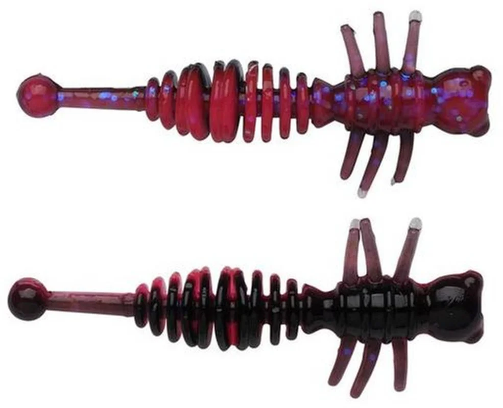 Wyprzedaż Guma Berkley Powerbait Power Larvae Salmon Egg Red Black 5.5cm