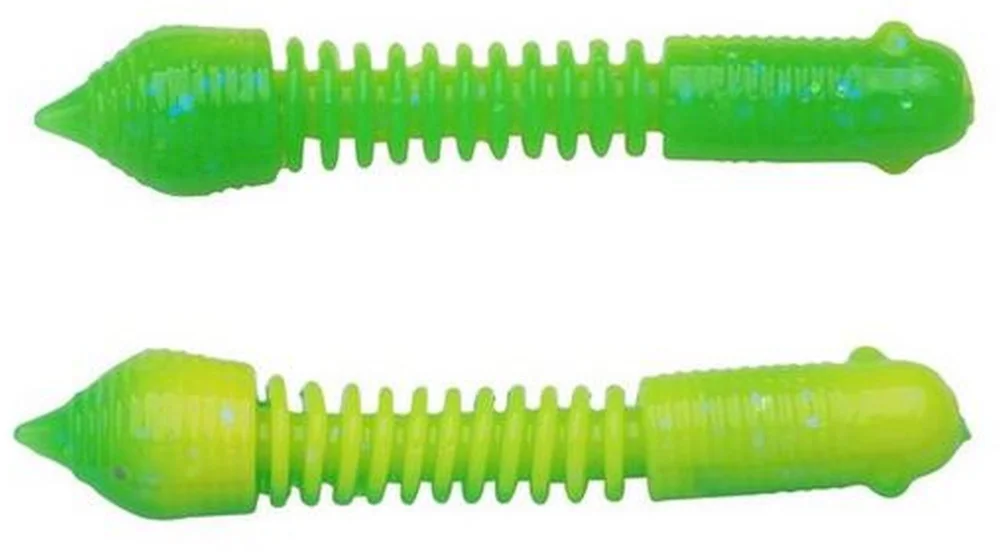 Darmowy zwrot Guma Berkley Powerbait Power Pillar Spring Green Sunshine Yellow 5.5cm