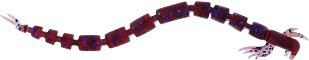 Rabat Guma Westin BloodTeez Worm 5,5cm - Indigo UV Red