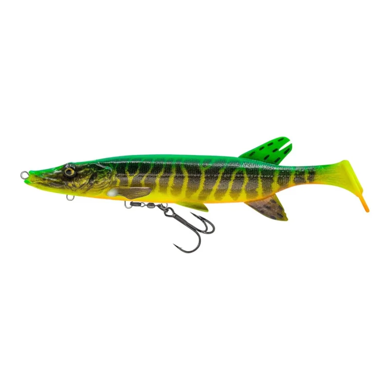 Przynęta Savage Gear 3D Pike Shad 20cm Fire Pike Popularny