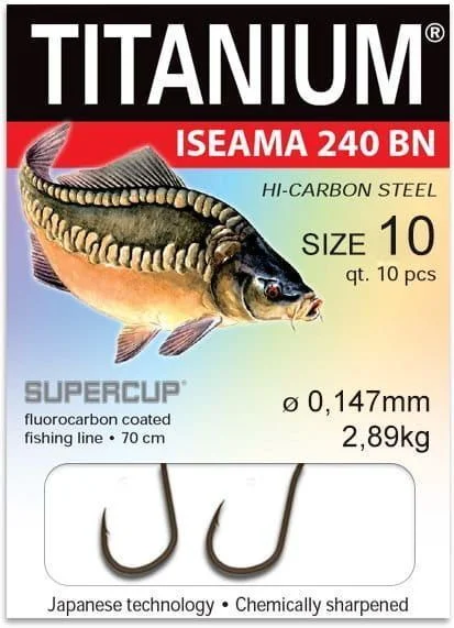 Cena promocyjna Robinson Przypon karpiowy rozm. 10, śr. 0,147mm (10 szt.)