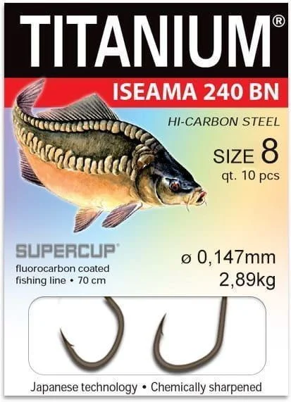 Oferta Robinson Przypon karpiowy rozm. 8, śr. 0,147mm (10 szt.)