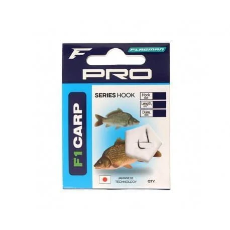 Bezpieczne zakupy Flagman PRO Carp Hooks To Nylon 90cm/7szt hak 16