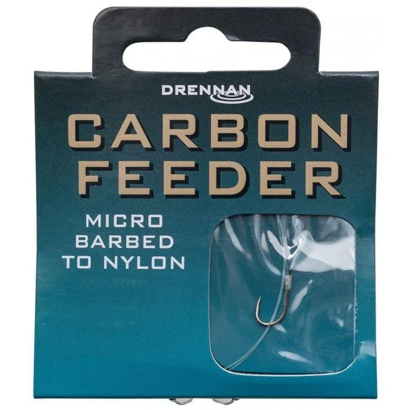 Przypony Drennan Carbon Feeder roz.10 / 45cm - 8szt. Szybka dostawa