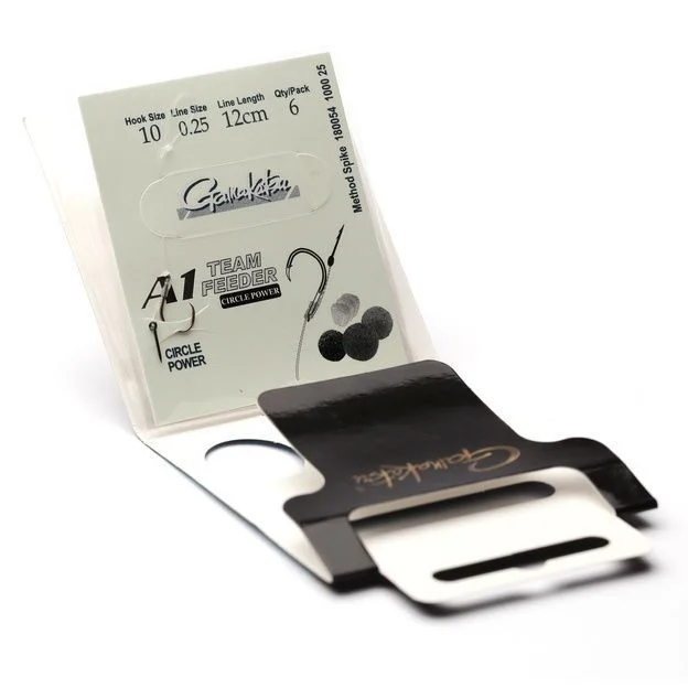 Haczyk z przyponem GAMAKATSU Method Feeder Spike rozmiar 8, śr. 0.25 mm, 6 szt. Najlepsza cena