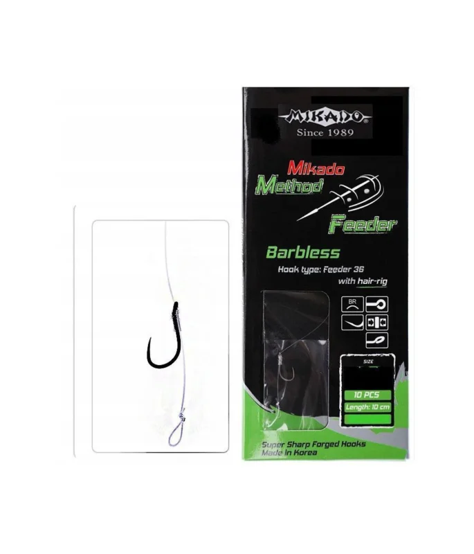 Przypon Mikado Method Feeder Włos Bezzadziorowy Hak 16 0.20mm Zamów teraz
