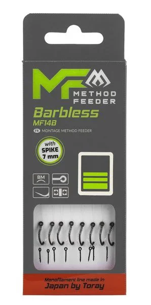 Przypon Mikado MF - MF14 Z Igłą - hak bez zadziora nr 4 Promocja