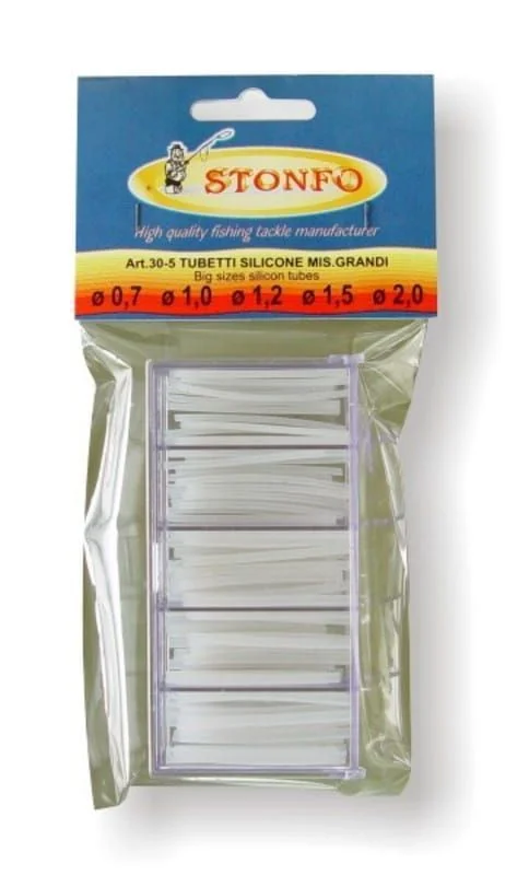 Obniżka ceny Wężyki Silikonowe Pudełko Stonfo SILICONE 0,7-2,0