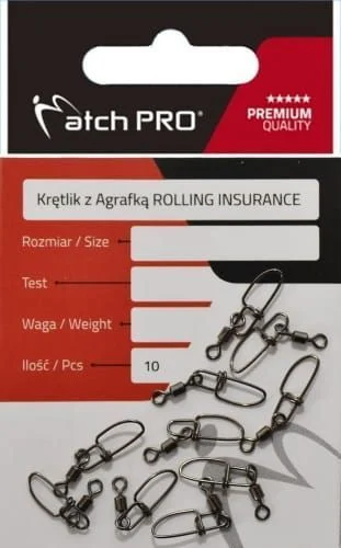 Taniej Krętlik z Agrafką MatchPro Rolling Insurance - roz.14