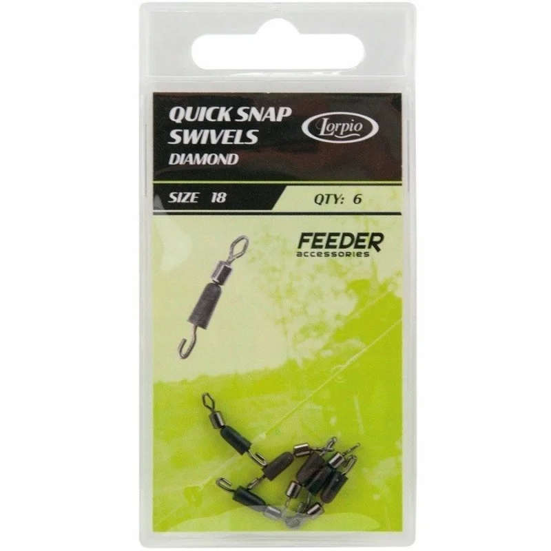 Lorpio Łącznik Quick Snap Swivel Diamond r.20 Ostatnia szansa