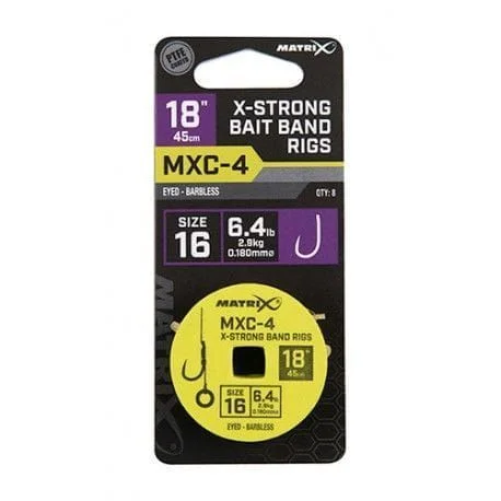 Przypon Matrix MXC-4 X-Strong Bait Band Rig r.16/0,18mm/45cm Ostatnia szansa