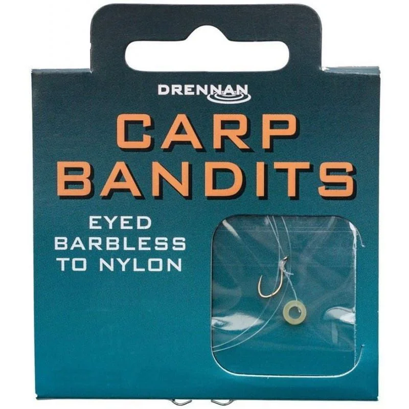 Ograniczona ilość Drennan BANDIT CARP Gotowe Przypony nr12
