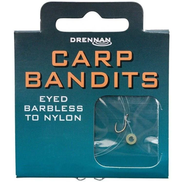 Kup teraz Przypony Drennan Eyed Barbless Carp Bandits - roz.18