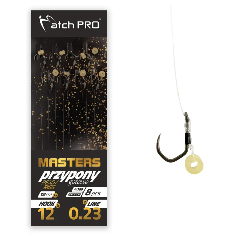 Przypony MatchPro MF Masters Ruber M19B #14 / 0,20mm - 8szt. Tani