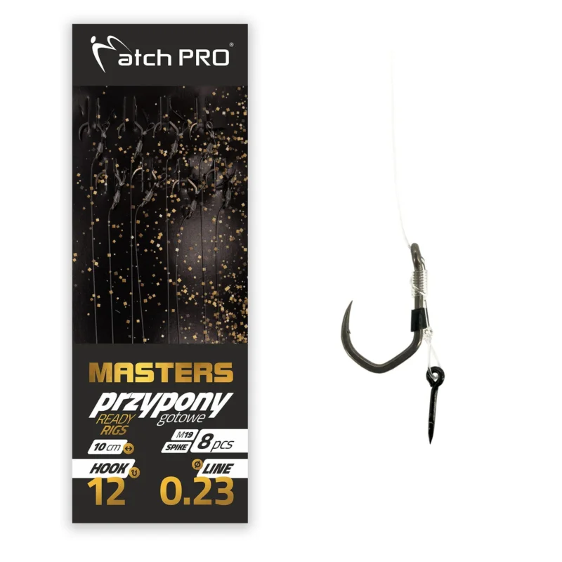 Przypony MatchPro MF Masters Spike M19 #8 / 0,23mm - 8szt. Zniżka