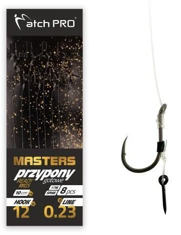 Do wyczerpania zapasów Przypon Match Pro MF Masters Spike M19 Nr 10 0,23mm 8szt.