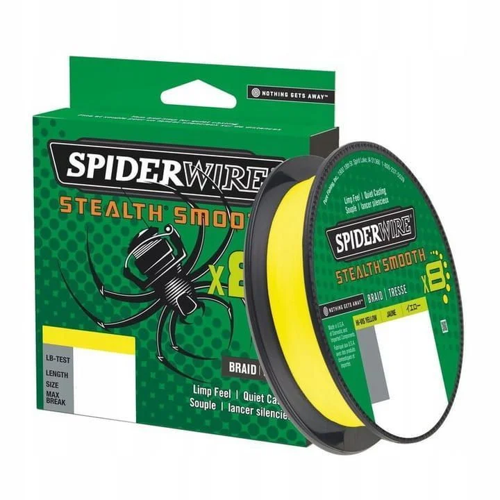 Najlepsza cena Plecionka SpiderWire 0.09mm / 150m 7.5kg HVYEL