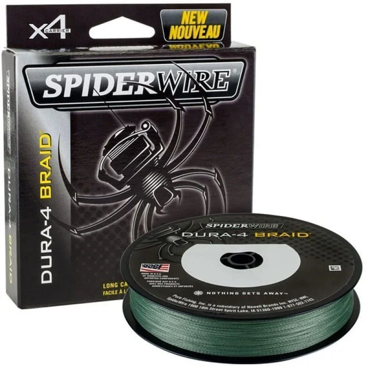 Plecionka SpiderWire ESD4G-DURA4 0.10mm/ 300m 9.1kg-20LB MGRN Łatwy zwrot