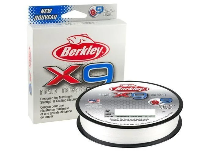 Dodaj do koszyka Plecionka Berkley X9 0.12MM 150M 12.1kg CRYL