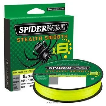 Plecionka Spider Wire SS 8 SFS 0.07mm / 150m 6kg HVYEL Ekspresowa dostawa