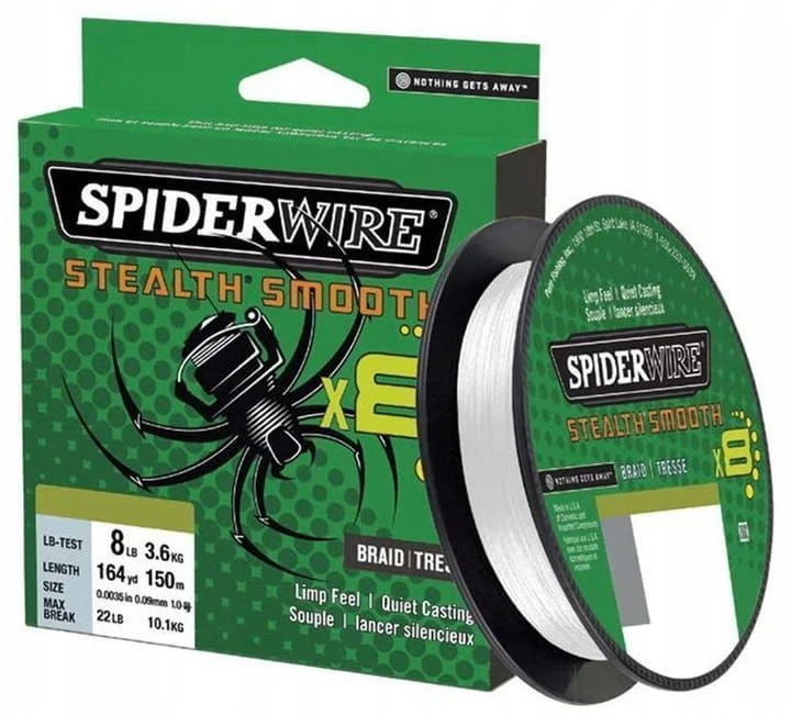 Plecionka Spiderwire SS8SFS15-TRL SSM8 0.13mm / 150m 12.7kg TRANS Hit cenowy