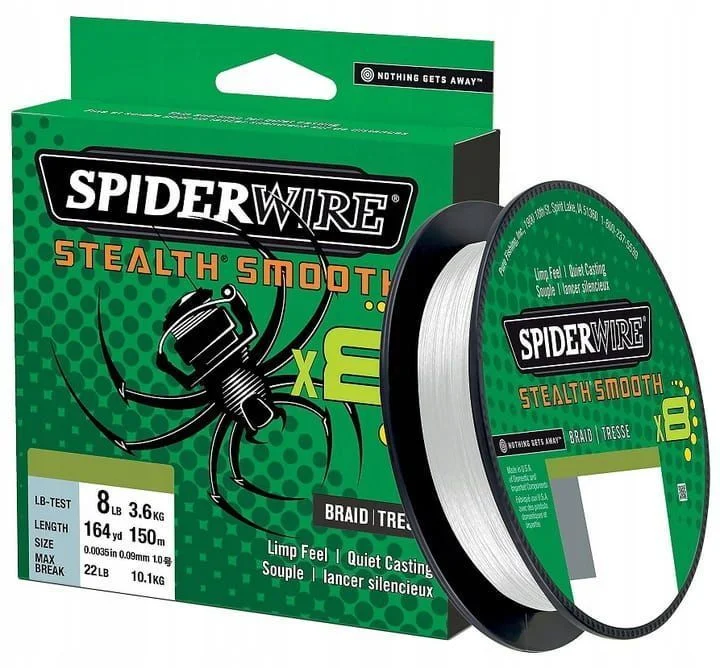 Wyprzedaż Plecionka Spiderwire SS8SFS30-TRL SSM8 0.19mm / 150m 18.0kg TRANS
