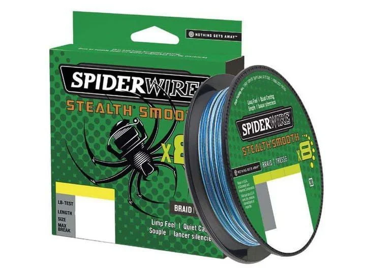 Premium Plecionka Spiderwire SS8SFS30-BLCA SSM8 0.19mm / 150m 18.0kg BLCAM
