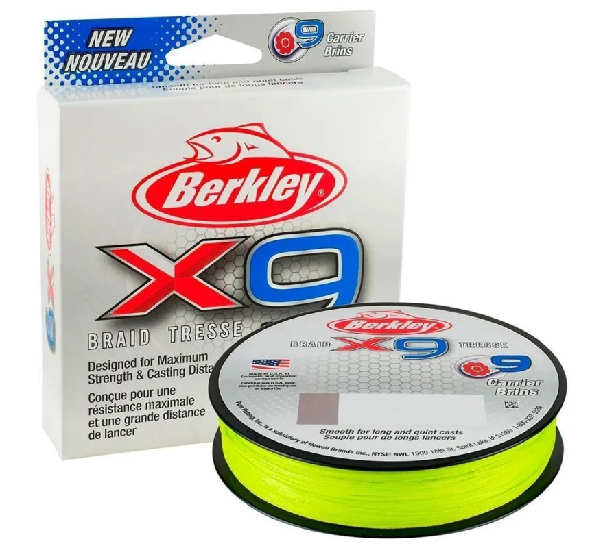 Cena promocyjna Plecionka Berkley X9 0.12MM 150M 12.1kg FLGRN