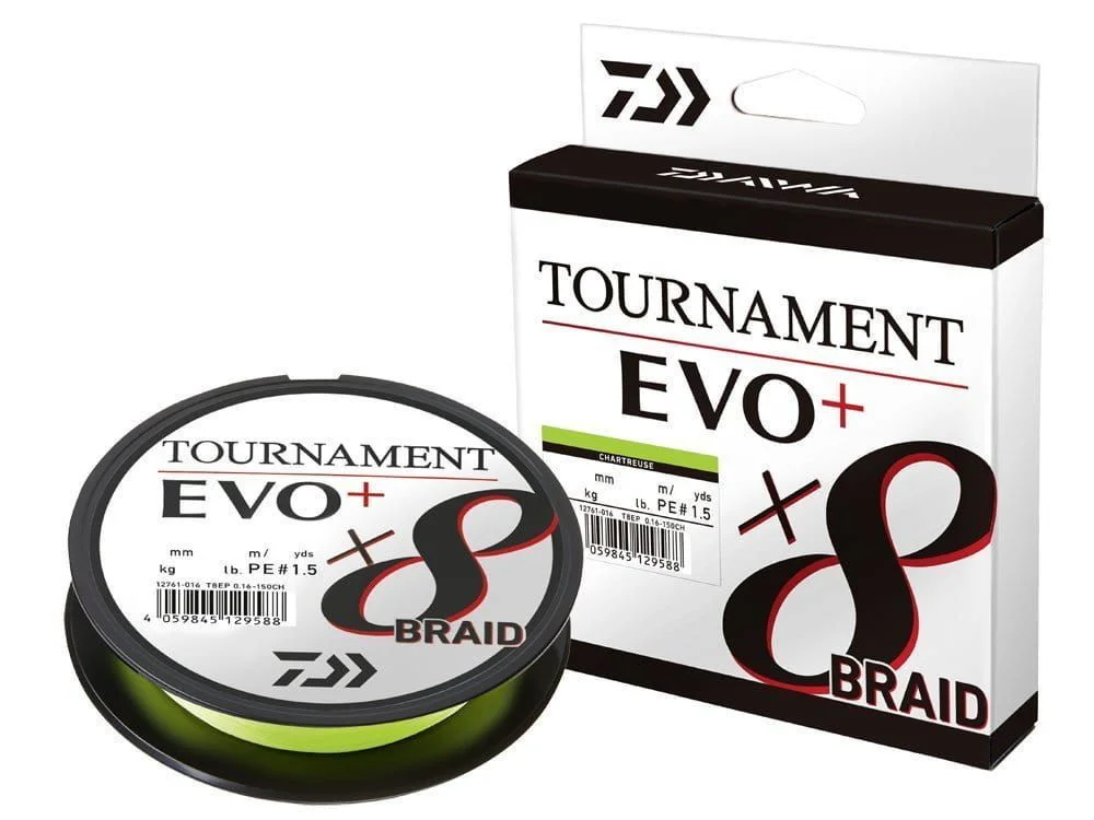 Szybka dostawa Plecionka Daiwa TOURNAMENT X8 BRAID EVO+135m 0,14mm-10,2kg