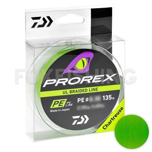 Plecionka Daiwa Prorex UL Braid #0.3 4.65lb 2.1kg 135m Rabat