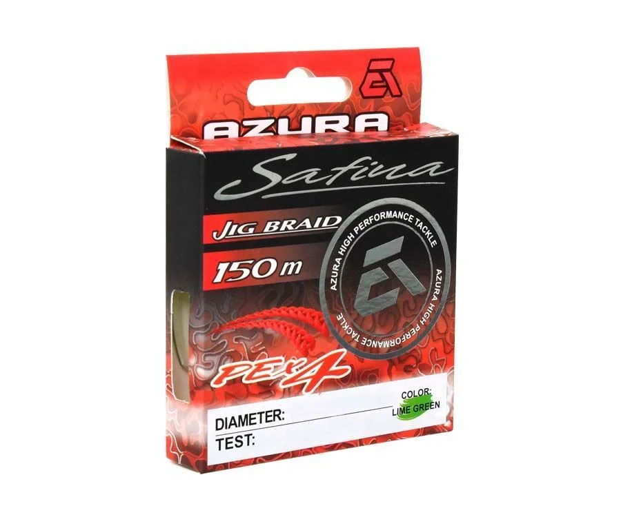 Plecionka Azura Safina X4 II #0.4 0,104mm 150m Wyjątkowa oferta