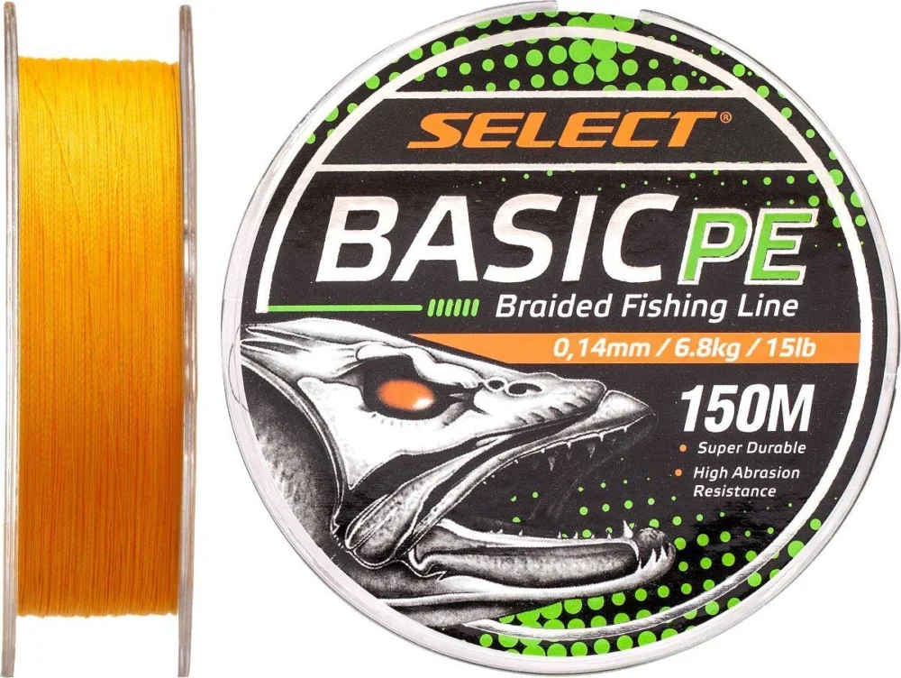 Plecionka Select Basic PE 0.18mm/150m Orange Wybór klientów
