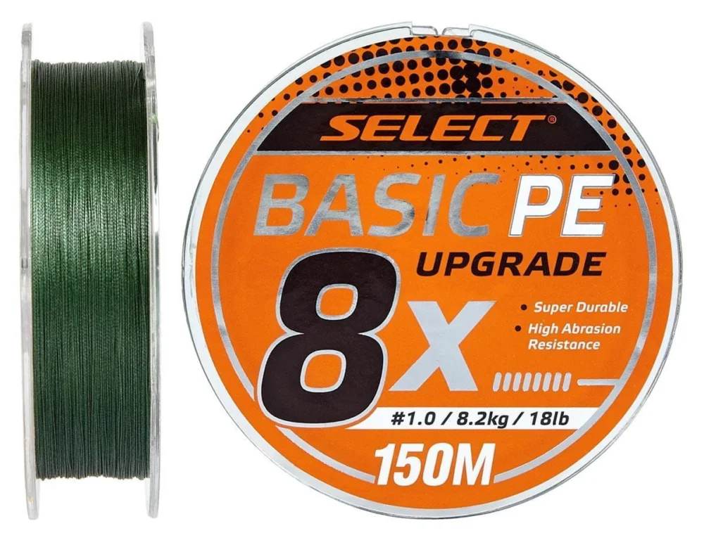 Taniej Plecionka Select Basic PE 0.10mm/150m Dark Green