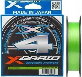 Wyjątkowa oferta Plecionka YGK X-Braid Chartreuse Cord X4 150m #0.3/0.09mm 6lb/2.7kg