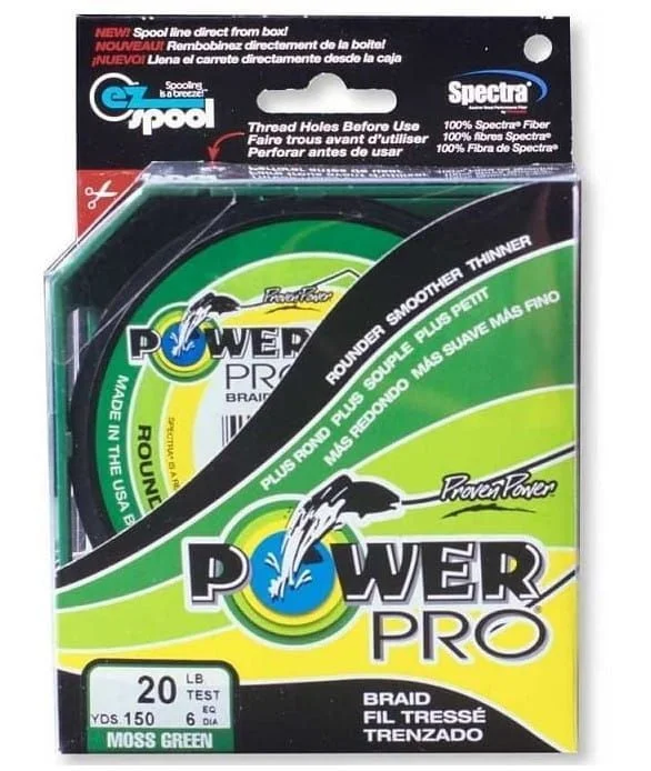 Ograniczona ilość Plecionka Power Pro 0,32mm 135m 24kg/53lb Moss Green