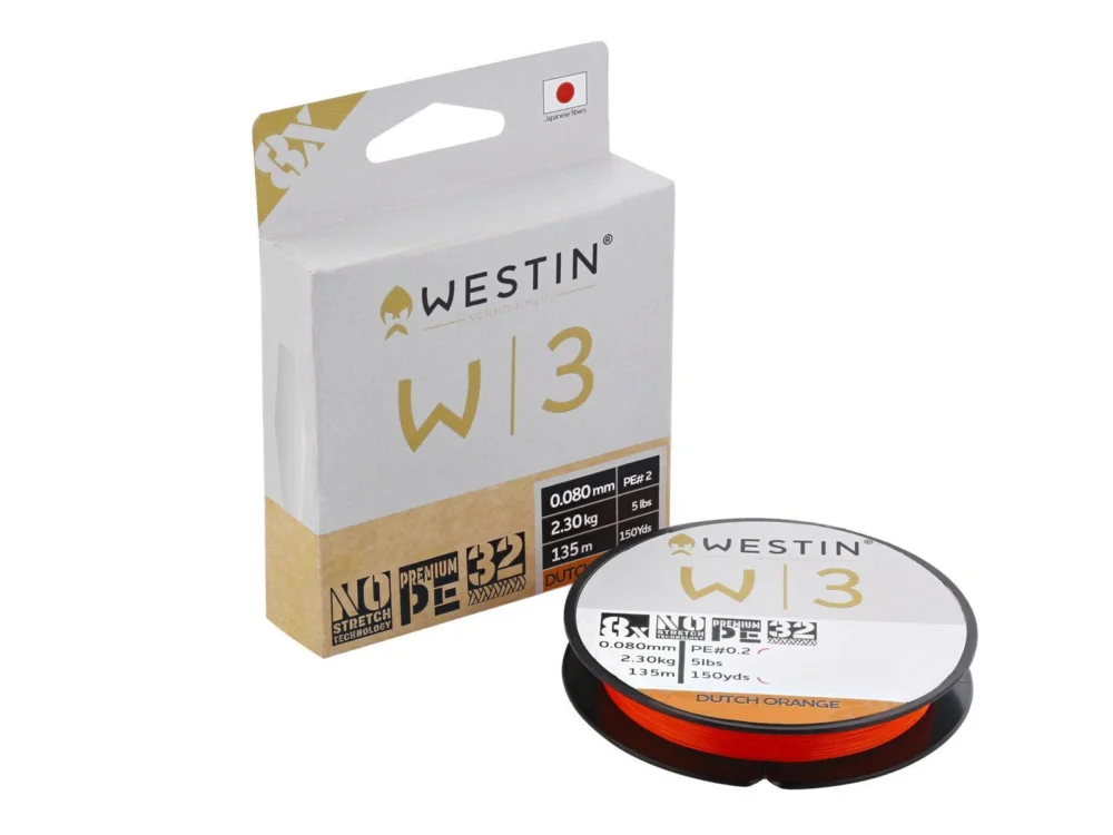 Plecionka Westin W3 x8 Braid DUTCH ORANGE 135m/0.205mm Kup online