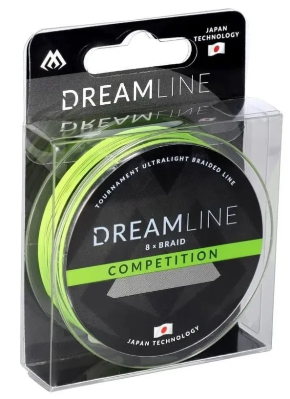 Tylko dziś Plecionka Mikado Dreamline Competition 0,10mm/8,73kg/150m Fluo Zielona