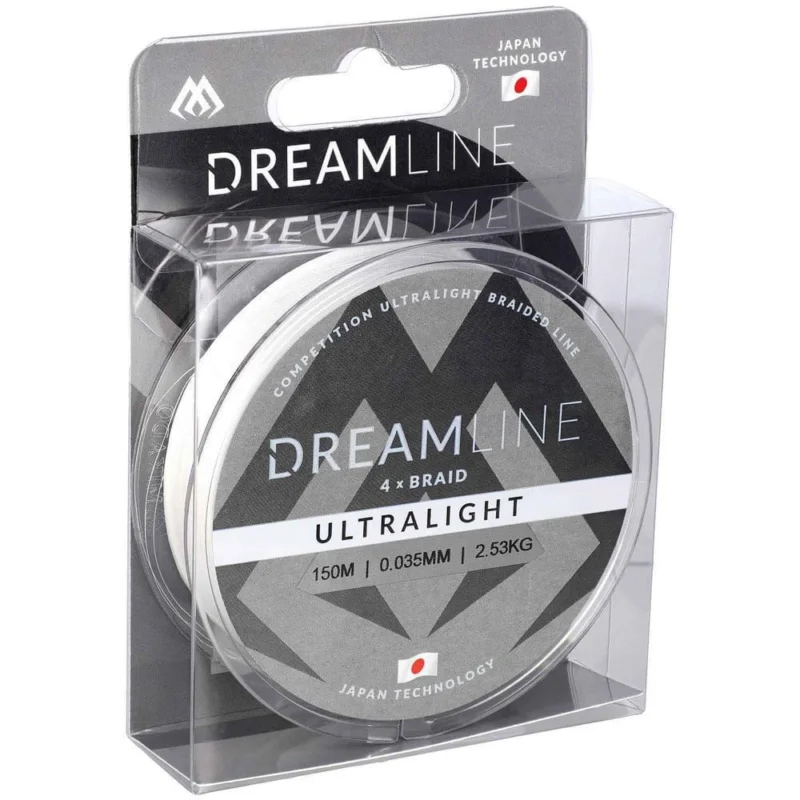 Darmowy zwrot Plecionka Mikado Dreamline Ultralight 0,058mm/4,43kg/150m Biała