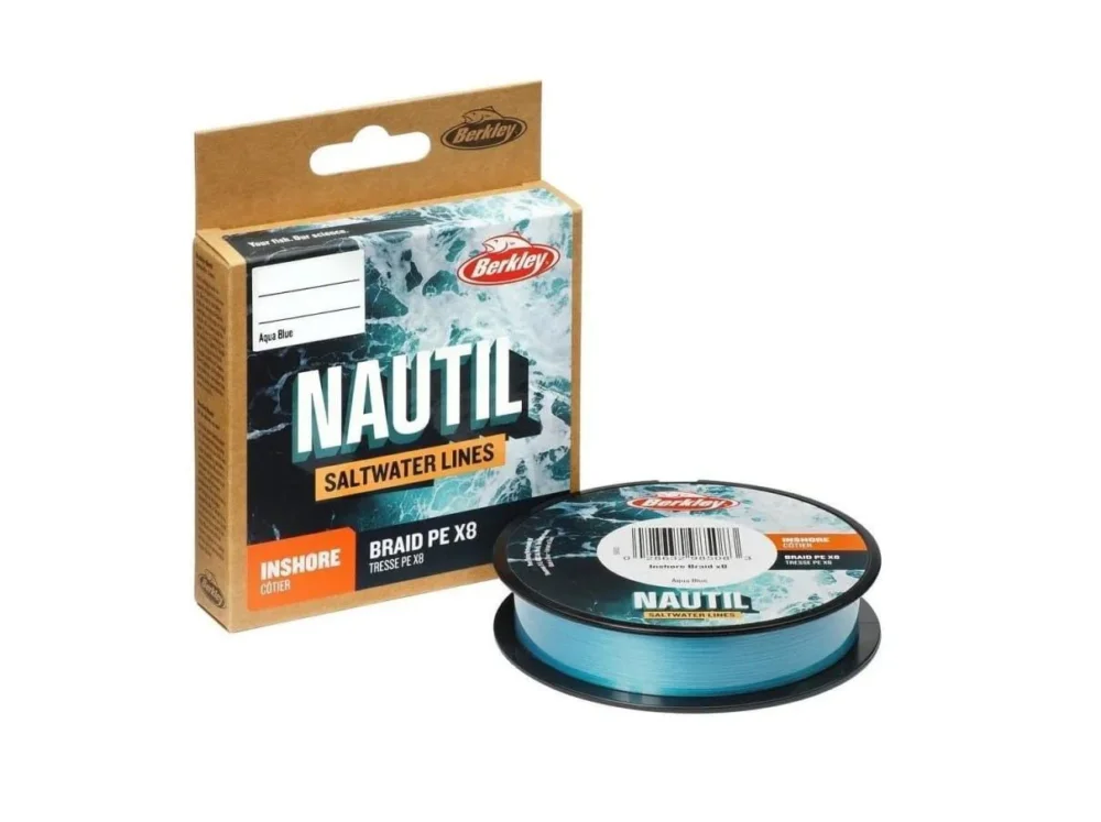 Popularny Plecionka Berkley Nautil x8 Braid 0.30mm / 150m - AquaBlue