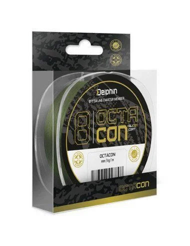 Łatwy zwrot Plecionka Delphin OctaCON 0.10mm 6.2kg 135m Zielona