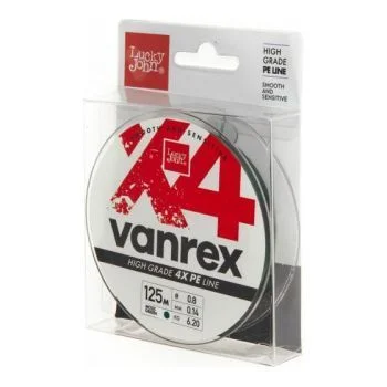 Hit cenowy Plecionka Lucky John Braided Line Vanrex X4 Braid Moss Green 125m 0,10mm