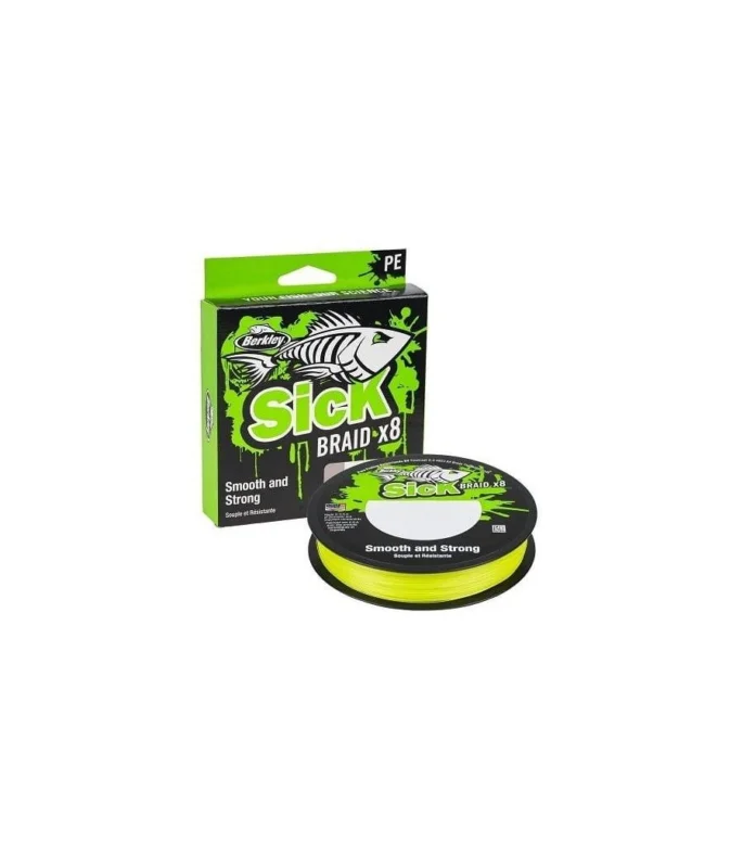 Plecionka Berkley Sick Braid x8 0.08mm 13lb 150m Green Cena promocyjna