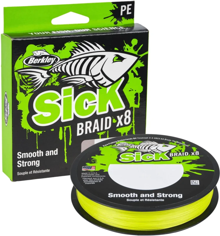 Kup teraz Plecionka Berkley BSKBFS30-FLG BK SICK BRD FLGRN 0.19 150M Hi-Vis Yellow
