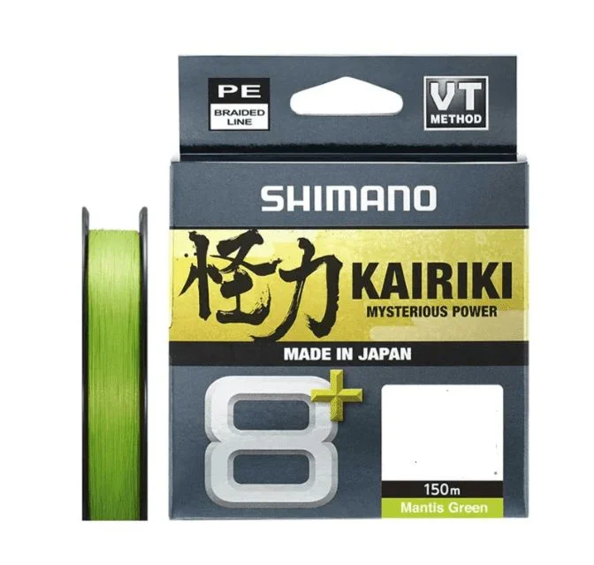 Ostatnie sztuki Plecionka Shimano Kairiki 8+ 0,16mm 150m 9,8kg S. Grey