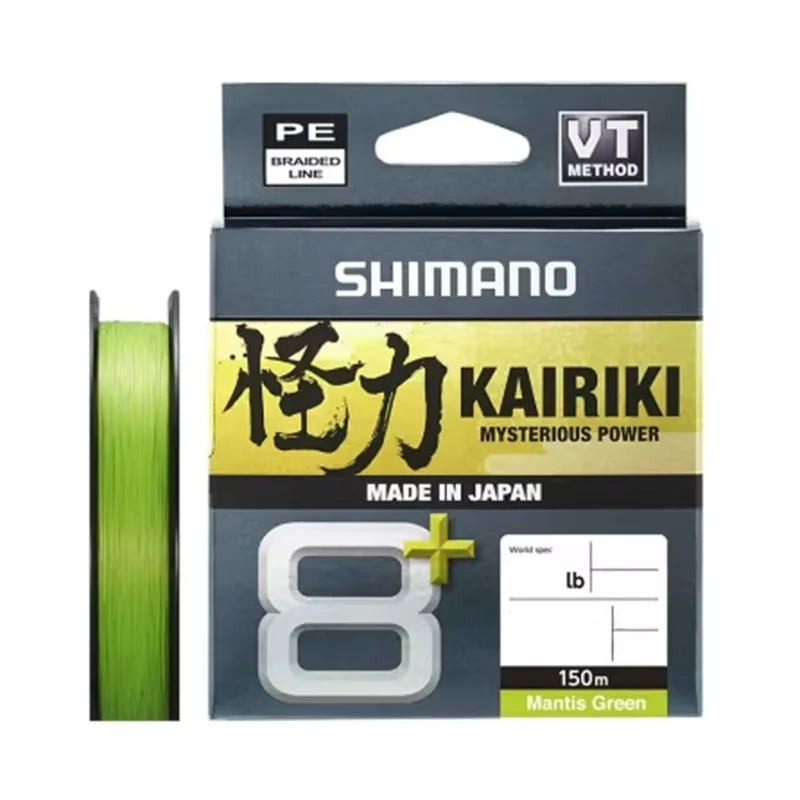 Okazja Plecionka Shimano Kairiki 8+ 0,19mm 150m 12,8kg M. Green LIME