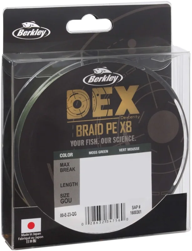 Plecionka Berkley Dex 300m Moss Green Wyjątkowa oferta
