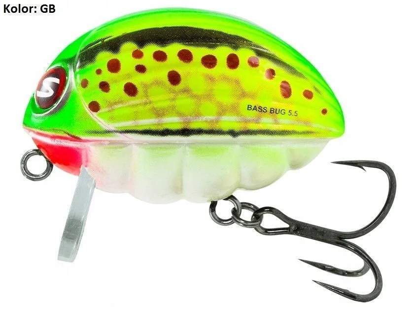 Bezpieczne zakupy Salmo Wobler Bass Bug Floating 5.5cm/26g GLOW BUG