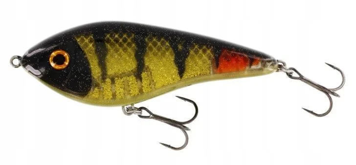 Wobler Westin Glidebait 10cm 34g Oliveoil Perch Bestseller