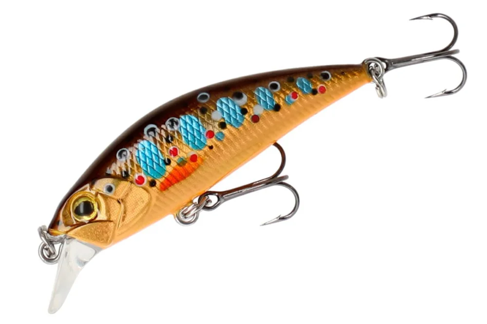 Darmowa dostawa MIKADO - WOBLER FLAMENCO - 45mm/2.5g/BROWN TROUT - TONĄCY - op.1szt.